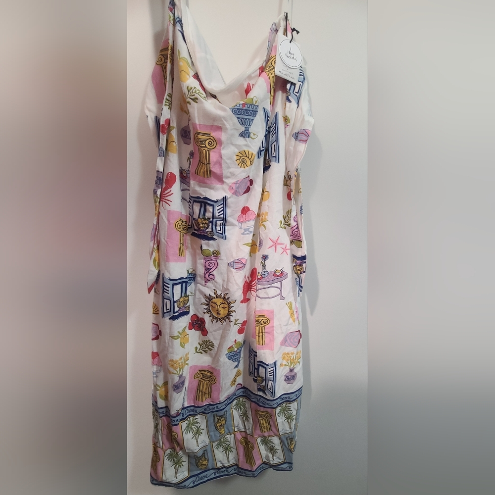 Japna Linen Blend Greece Summer Sleevel